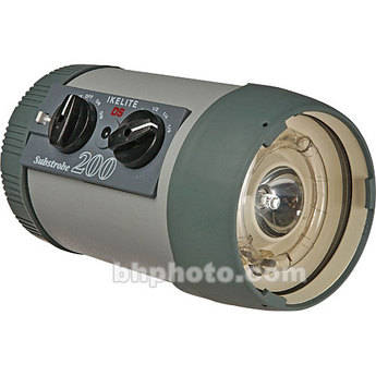 Ikelite Substrobe DS-200 TTL and Manual Digital Strobe - Head Only (Grey)
