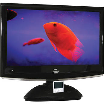 Sharper Image 22" LCD TV w/DVD PLAYER/IPOD DOCK