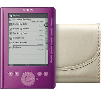Sony Reader Pocket Edition Bundle (Rose)