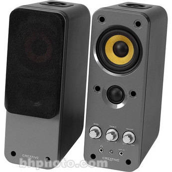 Creative Labs GigaWorks T20 2.0 Stereo Speakers - 28 Watts