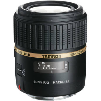 Tamron SP AF60mm f/2 DI II LD (IF) 1:1 Macro Lens For Nikon AF Digital SLR Cameras
