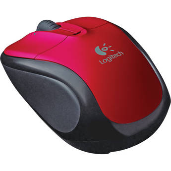Logitech V220 Cordless Optical Mouse for Notebooks (Scarlet Red) 910001463