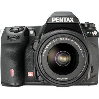 Pentax K-7 SLR Digital Camera Body with 18-55mm Lens