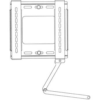 Sanus LCD-60B-01 Low-Profile Wall Mount (Black)