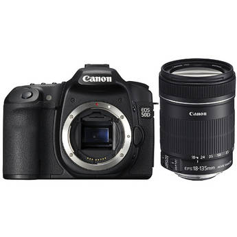 Canon C�mera Digital SLR EOS 50D com Lente 18-135mm IS