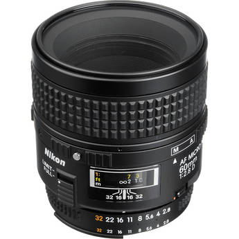 Nikon 60mm f/2.8D Macro Autofocus Lens