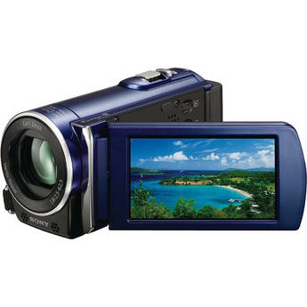 Sony HDR-CX110 HD Handycam Camcorder (Blue) HDRCX110L