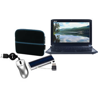 Acer [KIT] Aspire One AO532h-2326 Netbook Computer with Acces
