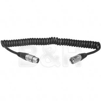 Anton Bauer CC-4XLR 5-pin XLR to 4-pin XLR Coiled Power Cable