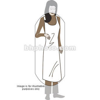 Kalt Vinyl Darkroom Apron with Cloth Ties