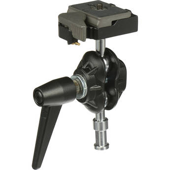 Manfrotto by Bogen Imaging Cabe�a de Junta de Bola Dupla 2916QR com Plataforma de C�mera/Libera��o R�pida 