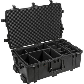 Pelican 1650 Case with Dividers (Black)