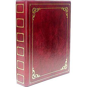 ClearFile Luxury Oversize Album - Holds up to 75 11.5x13.125" Pages - Burgundy
