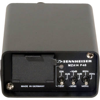 Sennheiser MZA14P48U Battery Operated Phantom Power Supply