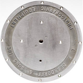 Deardorff Tripod Mounting Plate for 8x10 Field Camera