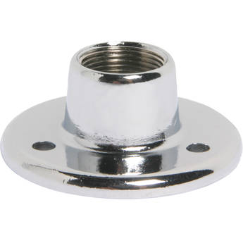 Atlas AD-11B Surface Mount Female Mic Stand Flange (Chrome)