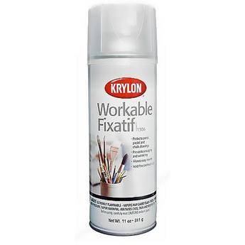 Krylon Workable Fixatif Spray