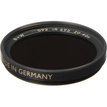 B+W 40.5mm Infrared Dark Red 092  Glass Filter