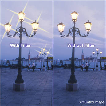 B+W 60mm 4x Cross Screen 684 Star Effect Glass Filter