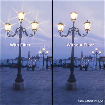 B+W 60mm 6x Cross Screen 686 Star Effect Glass Filter