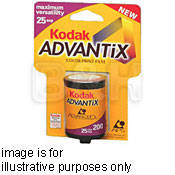 Kodak Advantix-AB 25-Exposures APS Color Print Film (ISO-200)