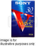 Sony TC-30VHGF VHS-C High Grade Video Cassette