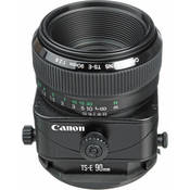 Canon Telephoto Tilt Shift TS-E 90mm f/2.8 Manual Focus Lens for EOS