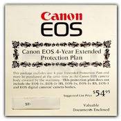 Canon 4 Year Extended Warranty