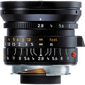 Leica 24mm f/2.8 Elmarit M Asph. Manual Focus Lens (6-Bit)- Black