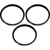 Tiffen 37mm +1, +2, +4 Close Up Lens Set