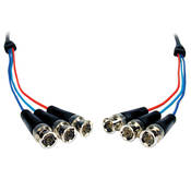Comprehensive 3-BNC Male to 3-BNC Male Component Cable - 6 ft