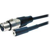 Comprehensive Mini Female to 3-Pin XLR Female Cable - 6