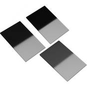 LEE Filters Kit de Filtro de Resina Graduado de Densidade Neutra com 4x6 polegadas (100 x 150mm) - (Graduado - Extremidade Dura  ND 0.3, 0.6 e 0.9)