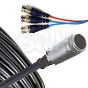 Comprehensive 12-Pin Female to 3 BNC Male Component Video Cable - 7