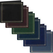 Pioneer Photo Albums Full Size Post Style Pocket Album - 4x6" - Gold-Tooled Cover