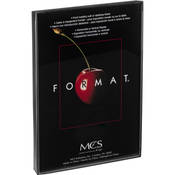MCS Moldura Format - 8,5x11" (21,59x27,94cm), Preta