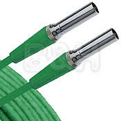 Canare Video Patch Cable - 3 ft (Green)