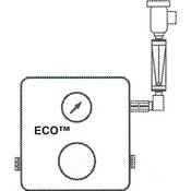 Delta Eco Flowmeter with Fittings