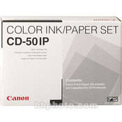 Canon CD-50IP Color Ink & Paper Set (standard paper, 50 sheets)