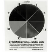 Delta Projection Print Calculator Scale 4x5"