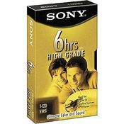 Sony T120-VHGL 120 Minute VHS High Grade Video Cassette