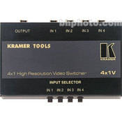 Comprehensive / Kramer 4X1V Mechanical Video Switcher, 4x1, (RCA)