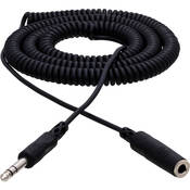 Hosa Technology Stereo 1/4" Female Phone to 1/4" Male Phone TRS Cable - 25