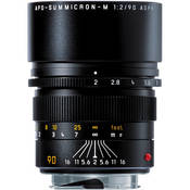 Leica 90mm f/2.0 APO Summicron M Aspherical Lens (6-Bit) - Black
