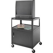 Advance Pixmate - carrinho para gabinete 25x30x34 polegadas (63,5x76,2x86,36cm) (P x L x A) Preto