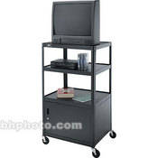 Advance Carrinho Pixmt Tipo Gabinete - 25x30x54 polegadas (63,5 x 76,2 x 137,16cm) ajust�vel (PLA) preto