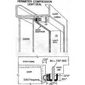 Arkay Light Tight Seal Kit for 48" Darkroom Door