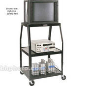 Luxor ATW56 Adj Wide Body Table (Black) ATW56 TV & Monitor Carts ATW56 Adj Height Wide Body Table (Black) TV & Monitor Carts