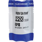 Fujifilm RDP-III 220 Fujichrome Provia 100F Color Slide Film (ISO-100)