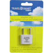 Travel Smart by Conair Plugue Adaptador NW1C - 2 Pinos Americanos com 2 Pinos Europeus (Sem Aterramento)